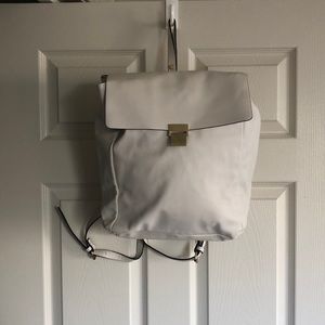 White Zara Backpack